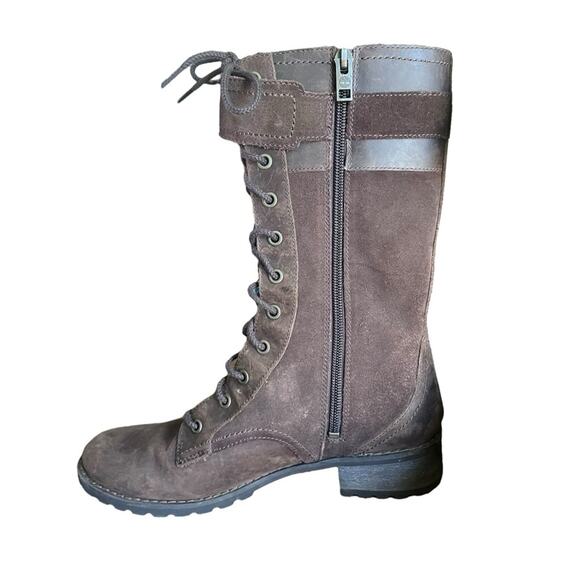 Timberland Women's WENHAM Zipper BROWN Mid Leather - Picture 3 of 9